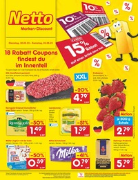 Netto Marken-Discount Prospekt für Oberhausen mit 49 Seiten Netto Marken-Discount Prospekt für Oberhausen: "Aktuelle Angebote", 49 Seiten, 30.05.2023 - 03.06.2023