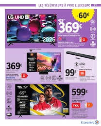 Offre Enceinte Bluetooth dans le catalogue E.Leclerc du moment à la page 37