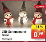 LED-Schneemann Kristall im aktuellen Zimmermann Prospekt