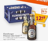Flensburger Pilsener oder Gold Angebote bei tegut Bad Hersfeld für 12,49 €