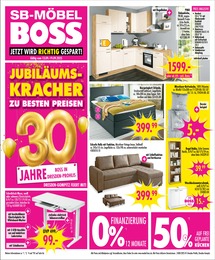 SB Möbel Boss Badmöbel im Prospekt SB Möbel Boss Badmöbel im Prospekt