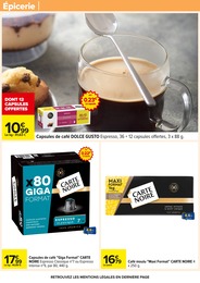 Offre Carte Noire dans le catalogue Carrefour du moment à la page 55