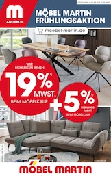Möbel Martin Prospekt für Ensheim mit 16 Seiten Möbel Martin Prospekt für Ensheim: "MÖBEL MARTIN FRÜHLINGSAKTION", 16 Seiten, 14.05.2025 - 27.05.2025