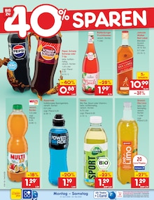 Volvic im Netto Marken-Discount Prospekt "Aktuelle Angebote" mit 63 Seiten (Rostock)