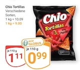 Tortillas im Angebot bei GLOBUS in Koblenz Tortillas Angebote von Chio bei GLOBUS Koblenz für 0,99 €