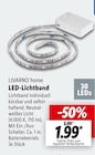LED-Lichtband Angebote von LIVARNO home bei Lidl Freiburg für 1,99 €