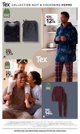 Promos Pyjama Homme dans le catalogue "Tex" de Carrefour à la page 9 Promos Pyjama Homme dans le catalogue "Tex" de Carrefour à la page 9