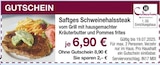 Schweinesteak im Möbel Inhofer Prospekt Saftges Schweinehalssteak im aktuellen Möbel Inhofer Prospekt für 6,90 €