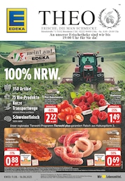 EDEKA Prospekt für Niederkassel: "Aktuelle Angebote", 24 Seiten, 11.08.2025 - 16.08.2025