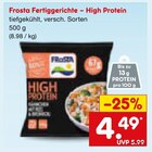 Fertiggerichte - High Protein von Frosta im aktuellen Netto Marken-Discount Prospekt für 4,49 €