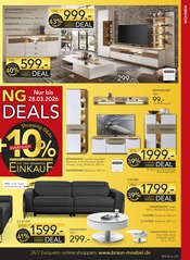 Couchtisch im BRAUN Möbel-Center Prospekt in Leinfelden-Echterdingen Aktueller BRAUN Möbel-Center Prospekt mit Couchtisch, "BRAUN SHOPPING WEEK", Seite 3