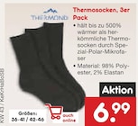 Thermosocken, 3er Pack von THERMOND für 6,99 € bei Netto Marken-Discount im Angebot Thermosocken, 3er Pack von THERMOND im aktuellen Netto Marken-Discount Prospekt