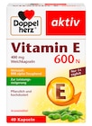 Vitamin E 600 N im Angebot bei Rossmann in Wiesbaden Vitamin E 600 N Angebote von Doppelherz bei Rossmann Wiesbaden für 6,79 €