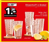 Becher 'Favo' im Segmüller Prospekt Becher 'Favo' von Ritzenhoff & Breker im aktuellen Segmüller Prospekt für 1,00 €