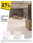 Carrelage Sol Intérieur Concorde Cream à Tout Faire dans Saint-Thois