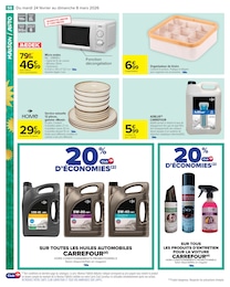 Prix et réduction Voiture dans le prospectus Carrefour Market en cours Offre Voiture dans le catalogue Carrefour Market du moment à la page 58