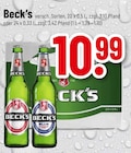 versch. Sorten im Angebot bei Trinkgut in Worms versch. Sorten Angebote von Beck's bei Trinkgut Worms für 10,99 €