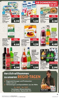Bier im Kaufland Prospekt "Hier bin ich richtig" mit 61 Seiten (Hannover)