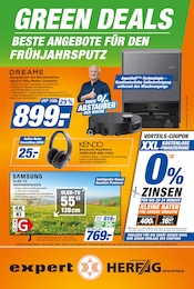 Fernseher im expert Prospekt in Duderstadt Aktueller expert Prospekt mit Fernseher, "Top Angebote", Seite 1