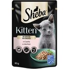 Sheba Portionsbeutel Kitten mit Lachs in Sauce 85 g im Angebot bei Zookauf in Willich Sheba Portionsbeutel Kitten mit Lachs in Sauce 85 g Angebote von Sheba bei Zookauf Willich für 0,55 €