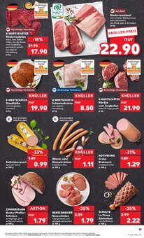 Steak im aktuellen Kaufland Prospekt (Stuttgart) Steak im Kaufland Prospekt "KNĂśLLER" mit 56 Seiten (Stuttgart)