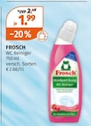 WC Reiniger Angebote von Frosch bei Müller Offenburg für 1,99 €