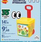Chariot 100 briques - ABRICK à 9,68 € dans le catalogue Intermarché Super