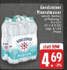 Mineralwasser Medium im Angebot bei E center in Herne Mineralwasser Medium Angebote von Gerolsteiner bei E center Herne für 4,69 €