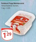 Aktuelles Meistersalat Angebot bei GLOBUS in Duisburg ab 1,29 €