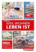 Segmüller Prospekt für Weiterstadt mit 12 Seiten Segmüller Prospekt für Weiterstadt: "Segmüller - Weil Wohnen Leben Ist", 12 Seiten, 21.09.2020 - 10.10.2020
