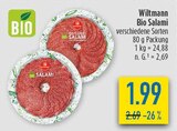 Bio Salami im Angebot bei diska in Coburg Bio Salami Angebote von Wiltmann bei diska Coburg für 1,99 €