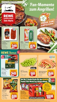REWE Prospekt Dein Markt mit 18 Seiten