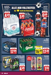 Pepsi im E center Prospekt in Heinsberg Aktueller E center Prospekt mit Pepsi, "Aktuelle Angebote", Seite 20