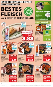 Grillfleisch im Kaufland Prospekt "Aktuelle Angebote" mit 53 Seiten (Mannheim)