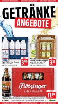 Wasser im E center Prospekt "Aktuelle Angebote" mit 64 Seiten (Freiburg (Breisgau))
