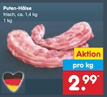 Aktuelles Puten-Hälse Angebot bei Netto Marken-Discount in Bergisch Gladbach ab 2,99 €