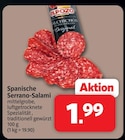 Spanische Serrano-Salami bei Markant Nordwest im Lippstadt Prospekt für 1,99 €