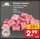 Schinken-Gulasch im Angebot bei Netto Marken-Discount in Recklinghausen Schinken-Gulasch Angebote von GUT PONHOLZ bei Netto Marken-Discount Recklinghausen für 2,99 €