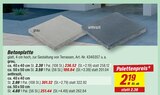 Betonplatte von  im aktuellen toom Baumarkt Prospekt für 189,84 €