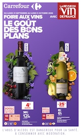 Catalogue Carrefour à Mondelange cette semaine, valable du 21/09/2026 au 05/10/2026 Prospectus Carrefour à Mondelange, "FOIRE AUX VINS", 81 pages de promos valables du 21/09/2026 au 05/10/2026