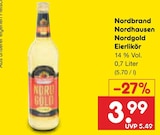 Netto Marken-Discount - Nordgold Eierlikör Angebot im Prospekt Nordgold Eierlikör bei Netto Marken-Discount im Prospekt "" für 3,99 €