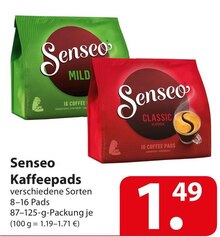 Kaffeepads bei famila Nordost in Hannover Kaffeepads im Angebot bei famila Nordost Hannover für 1,49 €