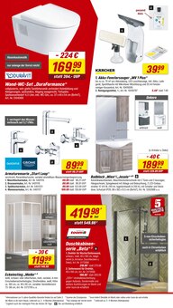 Waschbecken Angebot im toom Baumarkt Prospekt, gültig von 26.07.2025 bis 01.08.2025 Waschbecken Angebot im aktuellen toom Baumarkt Prospekt auf Seite 10