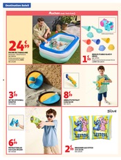 Promos Piscine dans le catalogue "DESTINATION SOLEIL" de Auchan Hypermarché Piscine en promo dans le catalogue Auchan Hypermarché à la page 8