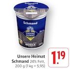 Aktuelle Sahne Angebote bei EDEKA in Heilbronn Aktuelles Schmand 24% Fett Angebot bei EDEKA in Heilbronn ab 1,19 €