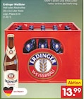 Weißbier Angebote von Erdinger bei Netto Marken-Discount Aschaffenburg für 13,99 €