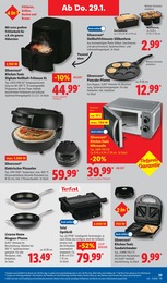 Lidl Mikrowelle im Prospekt 