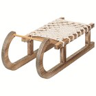 Luge en bois dans le catalogue Maxi Bazar