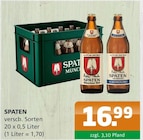 Getränke A-Z Mittenwalde - Spaten Angebot im Prospekt Spaten bei Getränke A-Z im Mittenwalde Prospekt für 16,99 €
