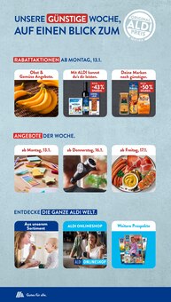 ALDI SÜD Prospekt der Woche "Gutes für Alle." Seite 2, 13.01.2025 bis 18.01.2025 für Aalen Aktueller ALDI SÜD Prospekt "Gutes für Alle." Seite 2 von 33 Seiten für Aalen